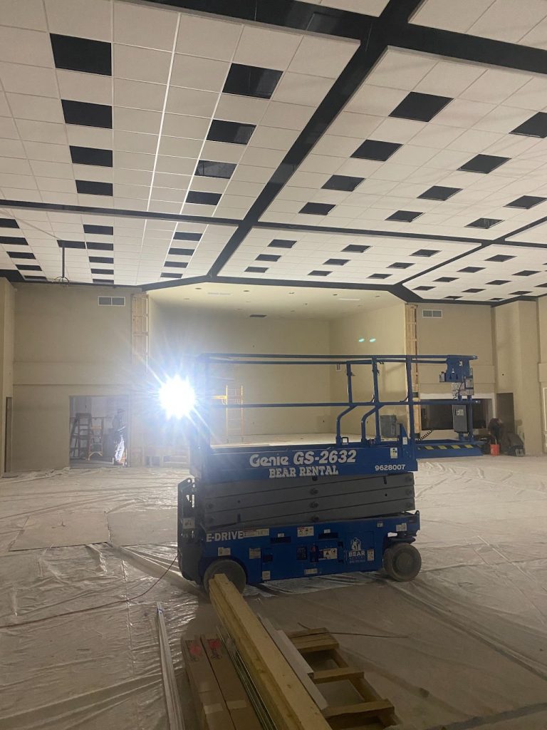 Church Main Hall & Lobby Interior Renovation Rendering — Milton PA — project image 8