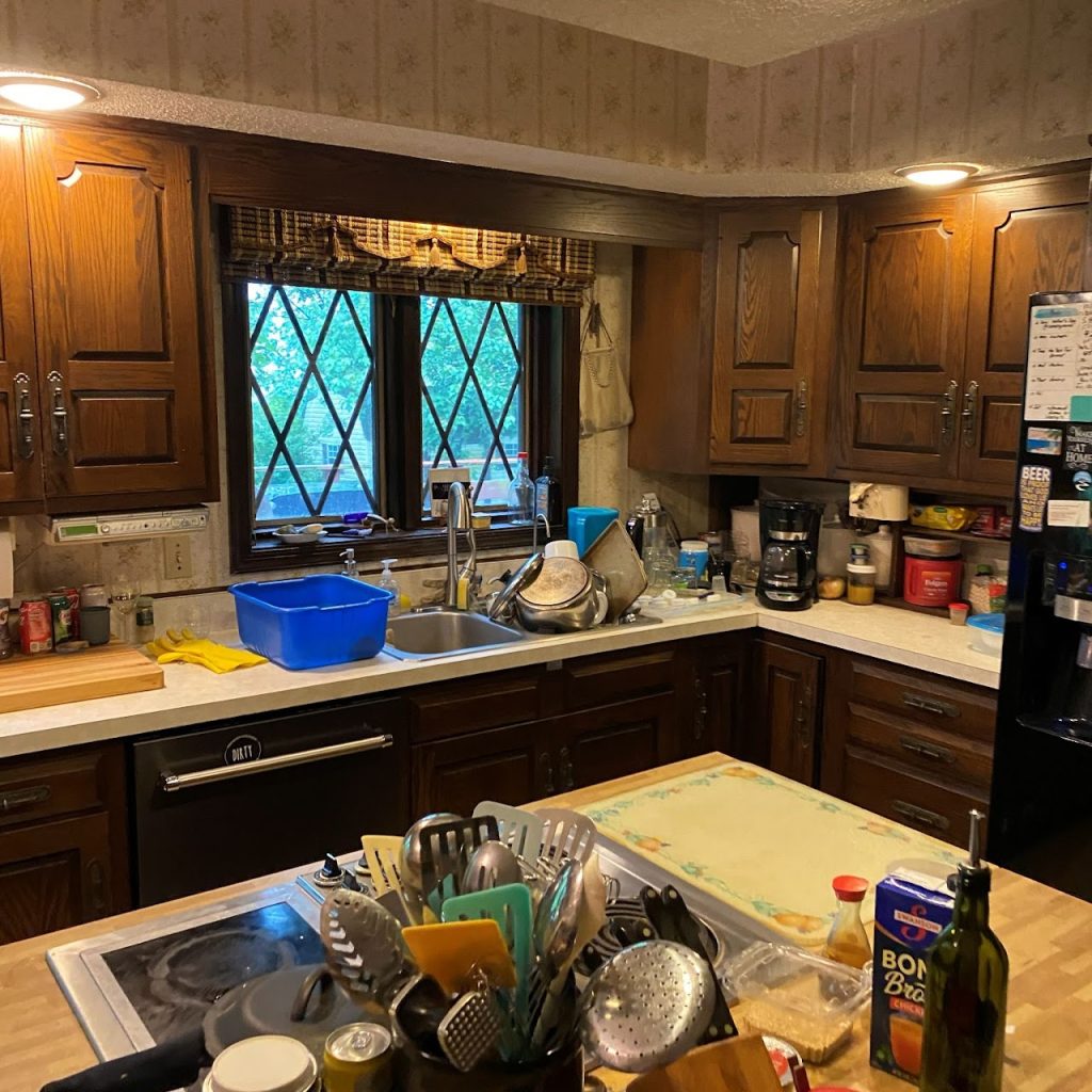 Existing Willow Street kitchen before the planned renovation